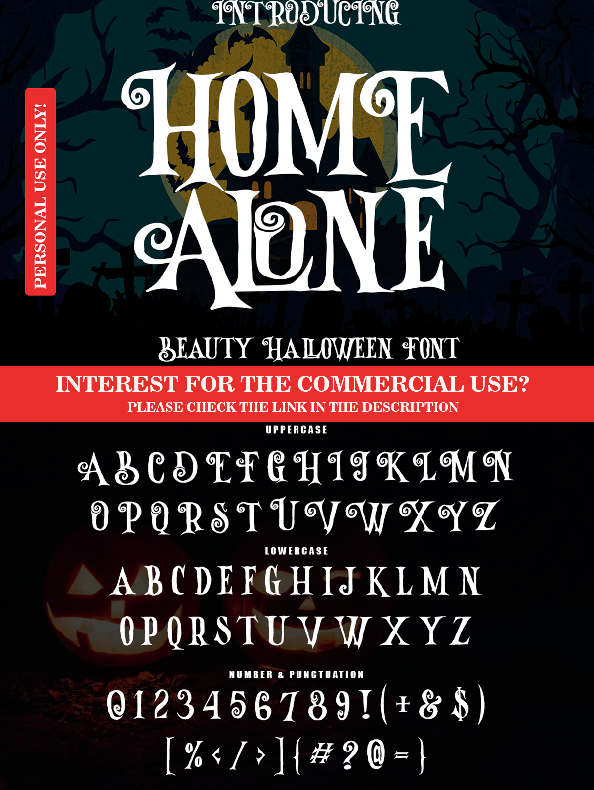 home alone font
