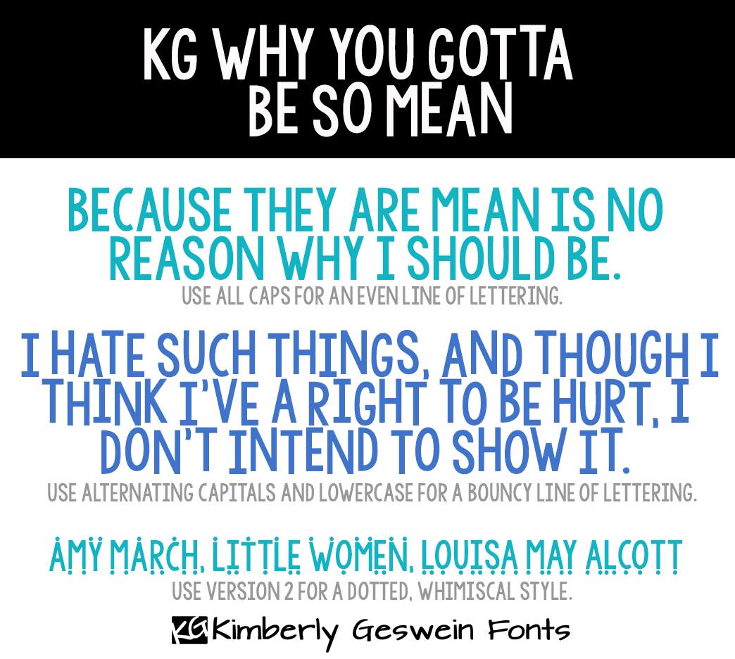 kg-why-you-gotta-be-so-mean-font-family-2-styles-by-kimberly-geswein