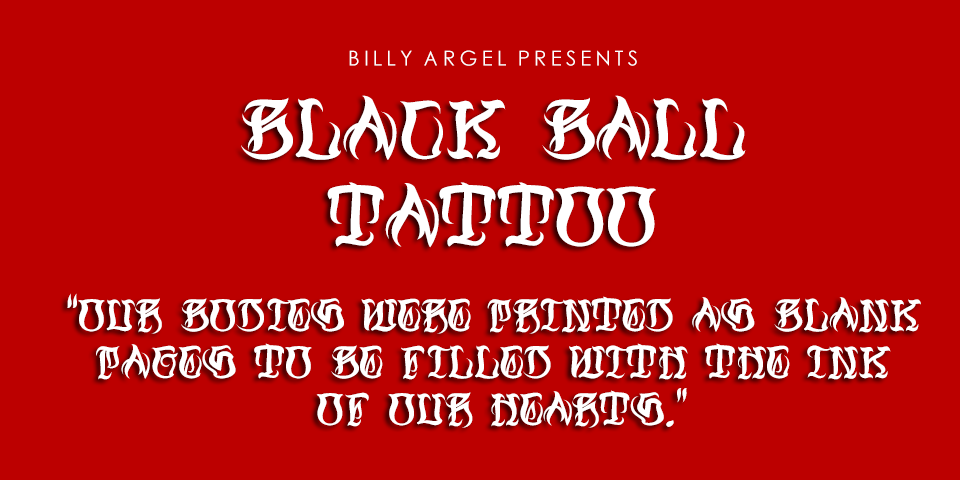 Black Ball Tattoo