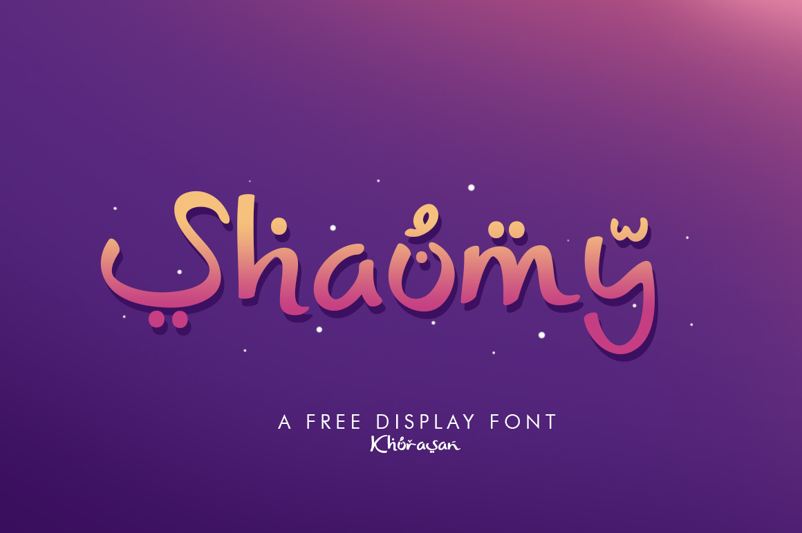 Download Free Shaumy Font Khurasan Fontspace Fonts Typography
