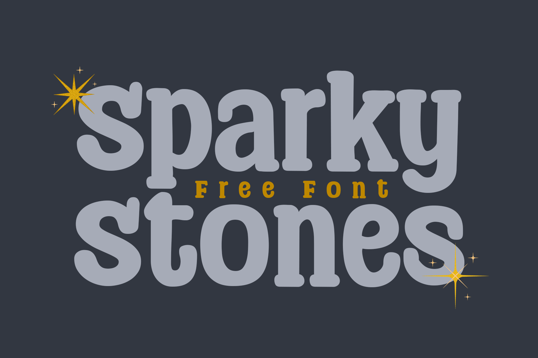 rock stone fonts