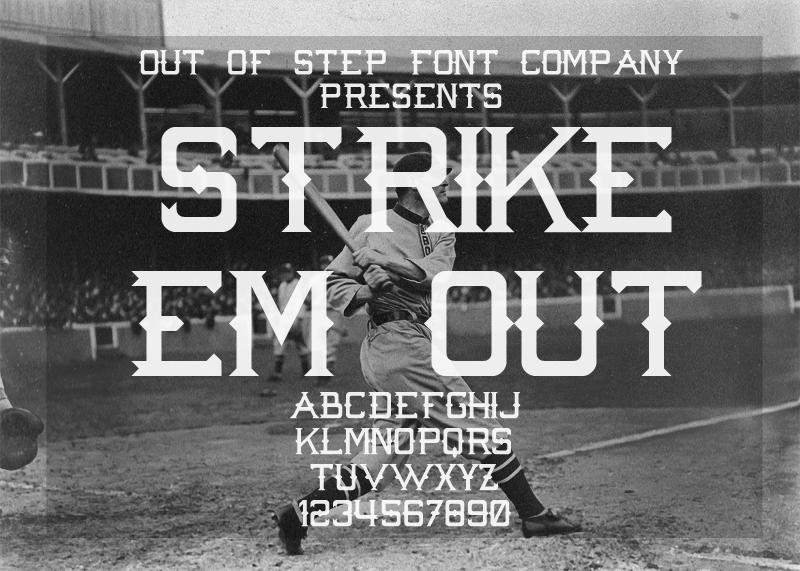 Download Strike'Em Out Font font (typeface)