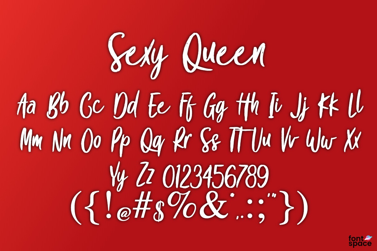 Sexy Queen Font Typhoon Type Suthi Srisopha Fontspace 1150