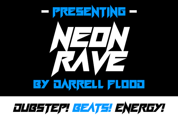 Download Neon Rave Font font (typeface)