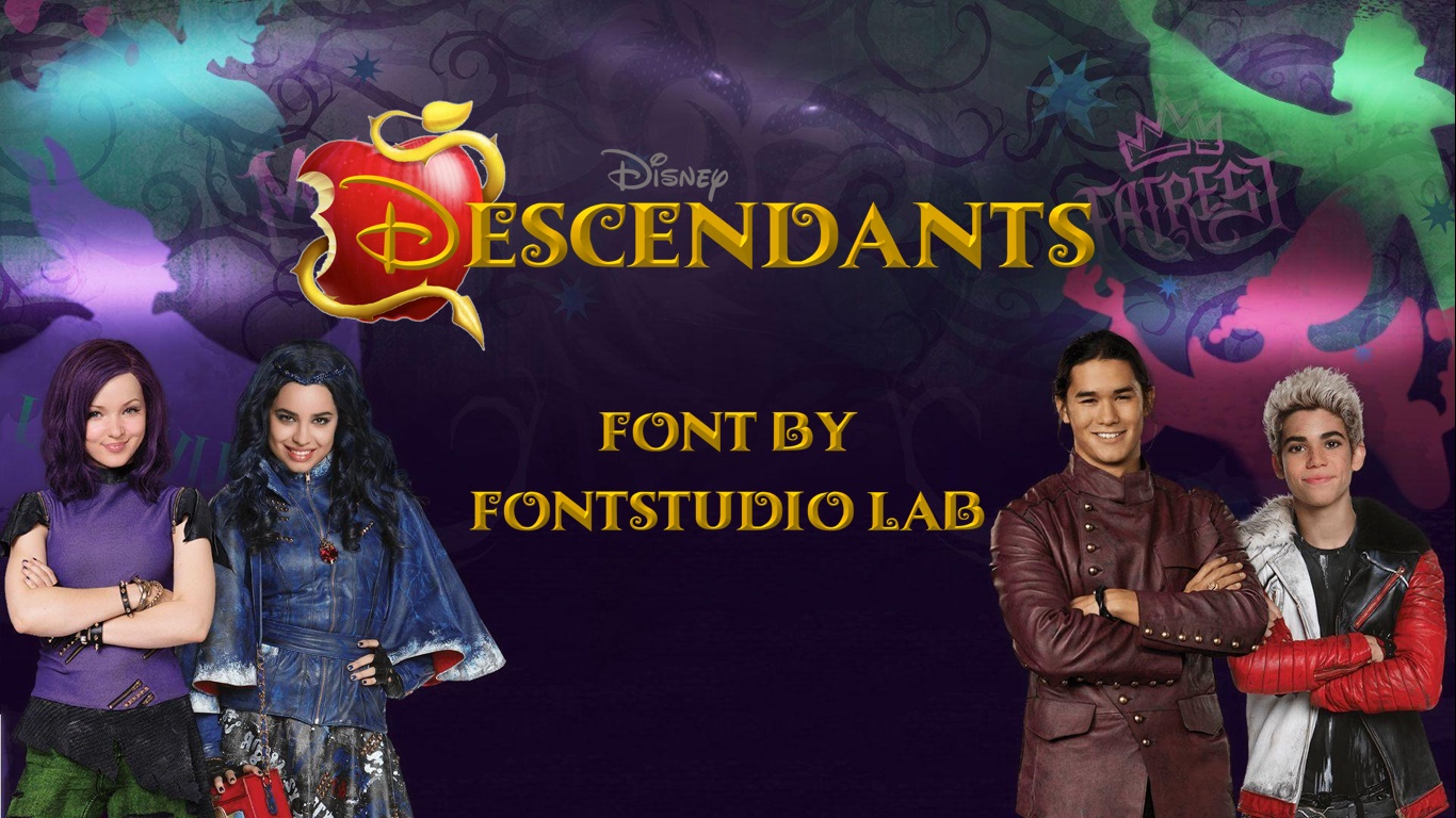 Descendants Font Nubefonts Fontspace