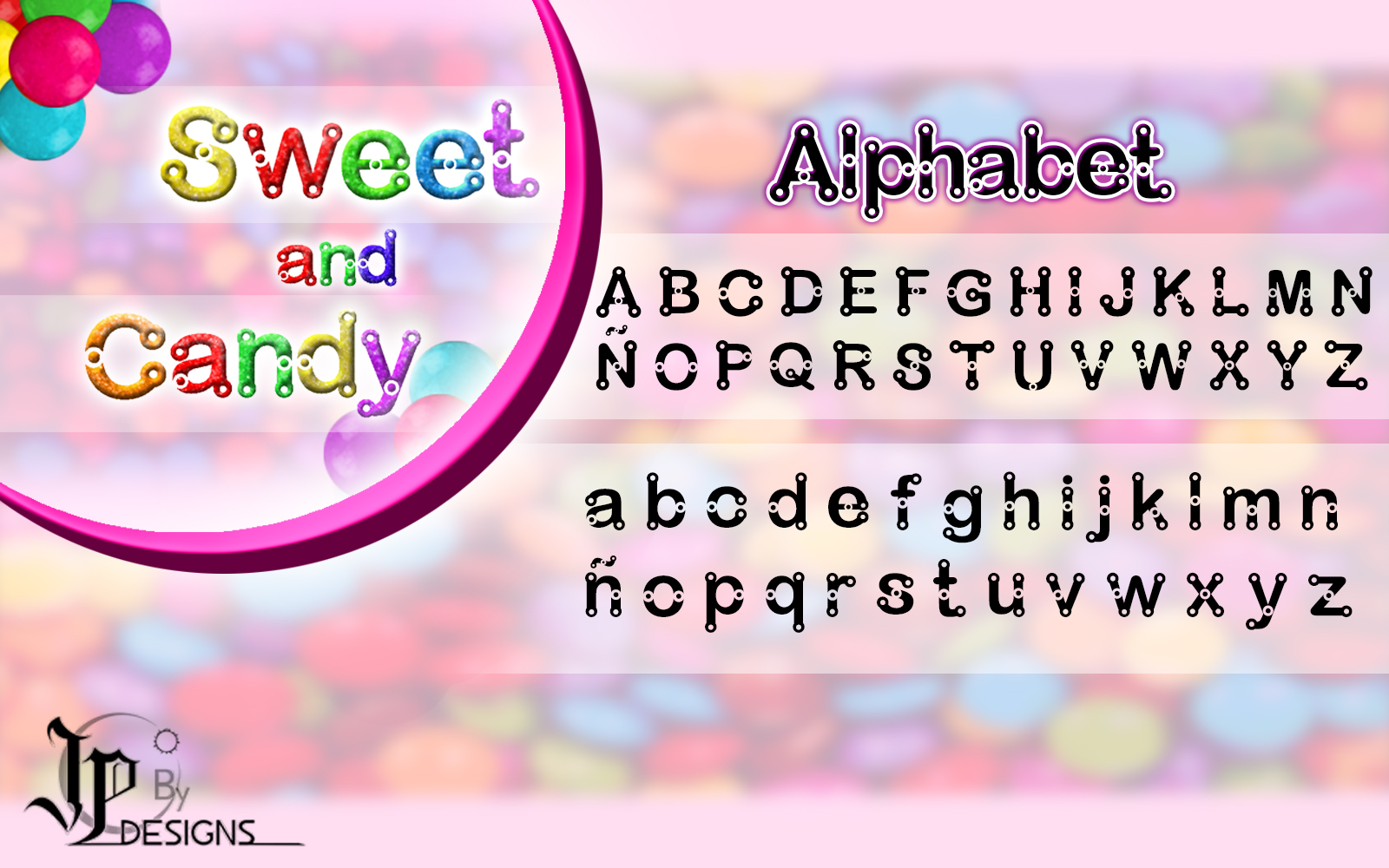 Sweet and Candy Font by LJ Design Studios FontSpace