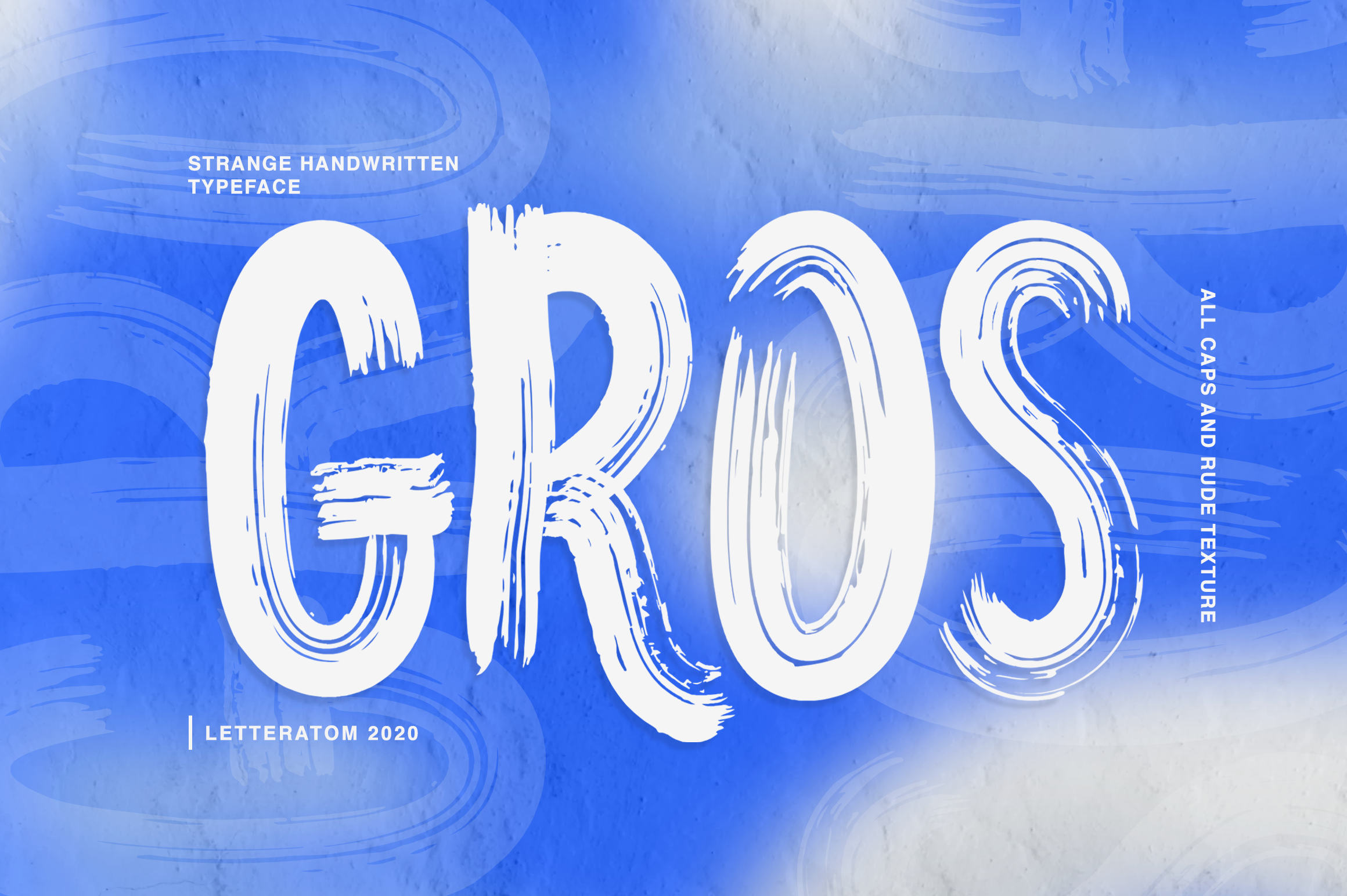 Download Free Gros Font Letteratom Fontspace PSD Mockup Template