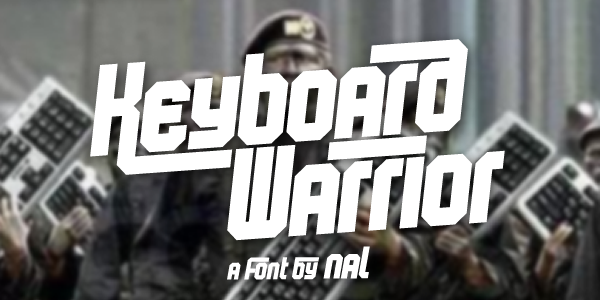 keyboard-warrior-font-designed-by-chequered-ink