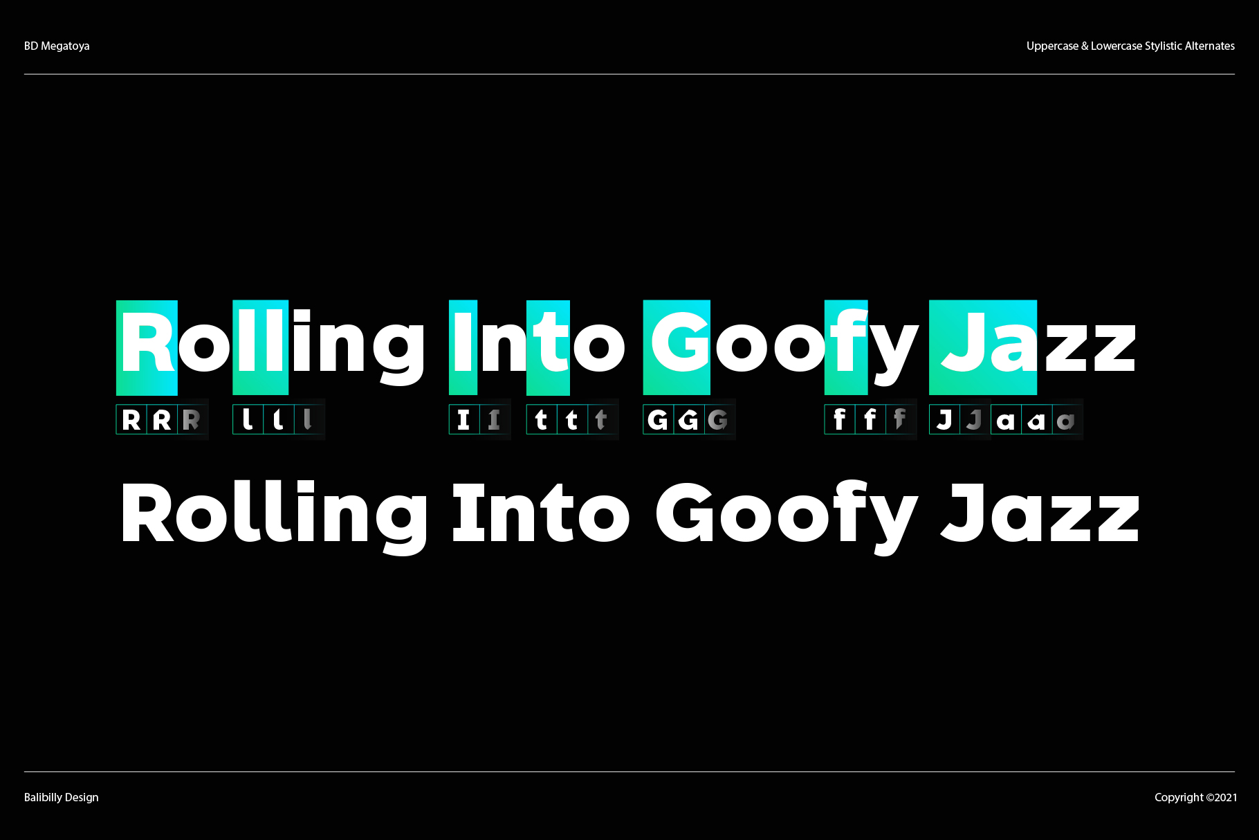 BD Megatoya Font | BalibillyDesign | FontSpace