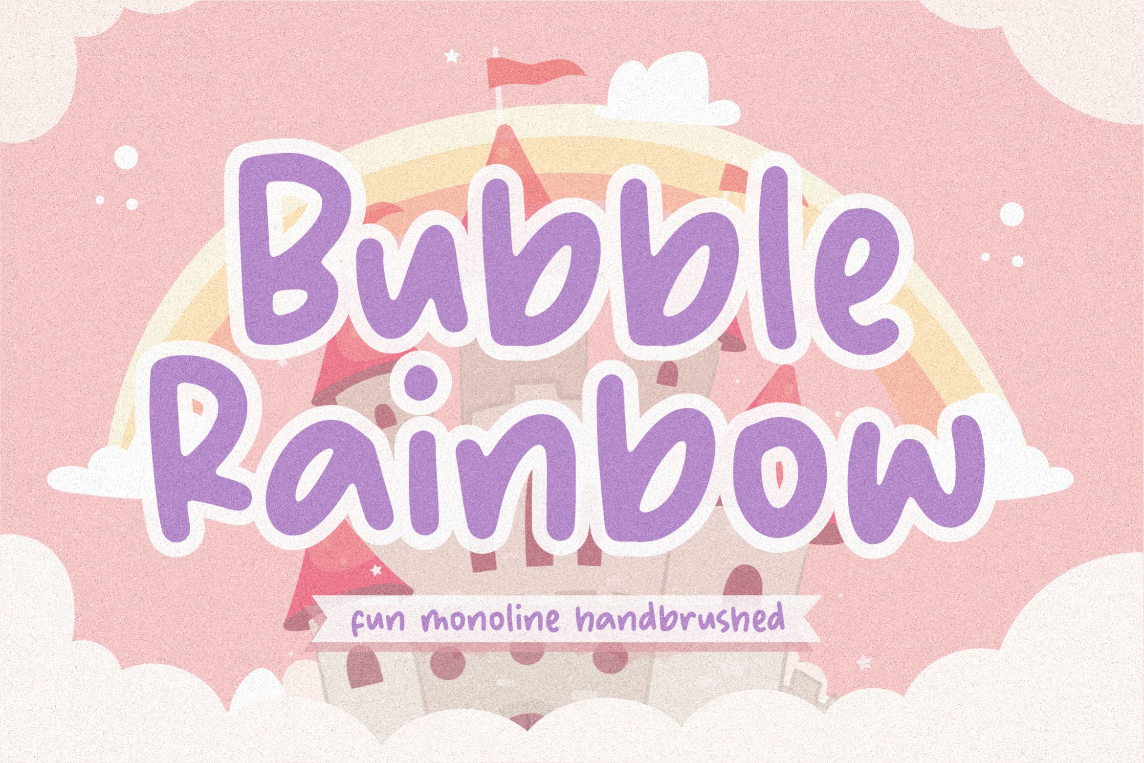 Download Bubble Rainbow Font font (typeface)