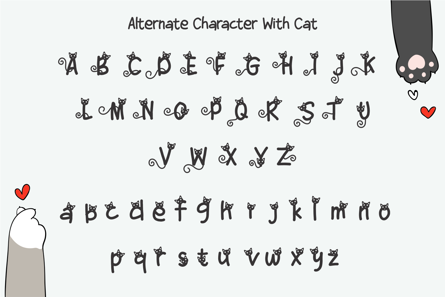 Simple Cat Font | Girinesia | FontSpace