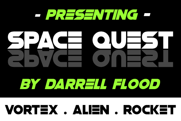 Download Space Quest Font font (typeface)