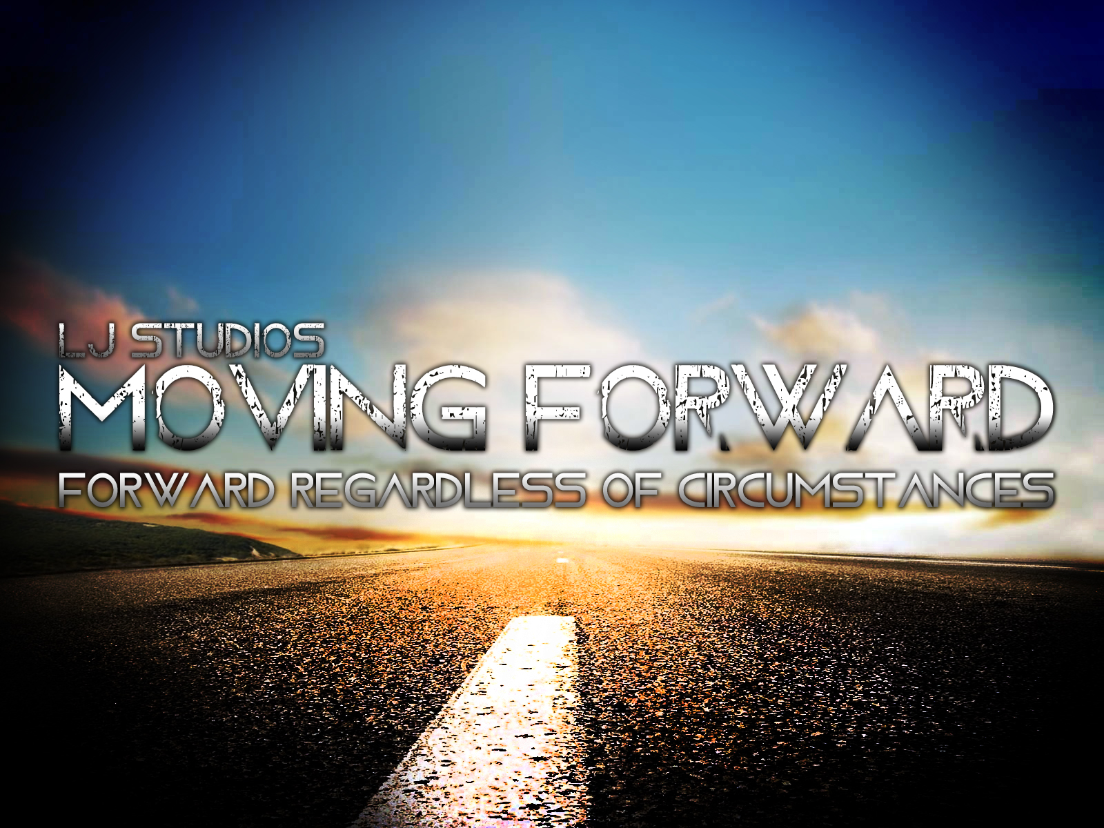 Moving Forward Font Family (2 styles) by LJ Design Studios