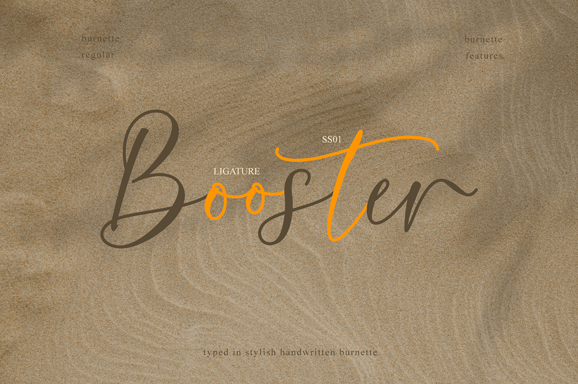 Download Burnette Font font (typeface)