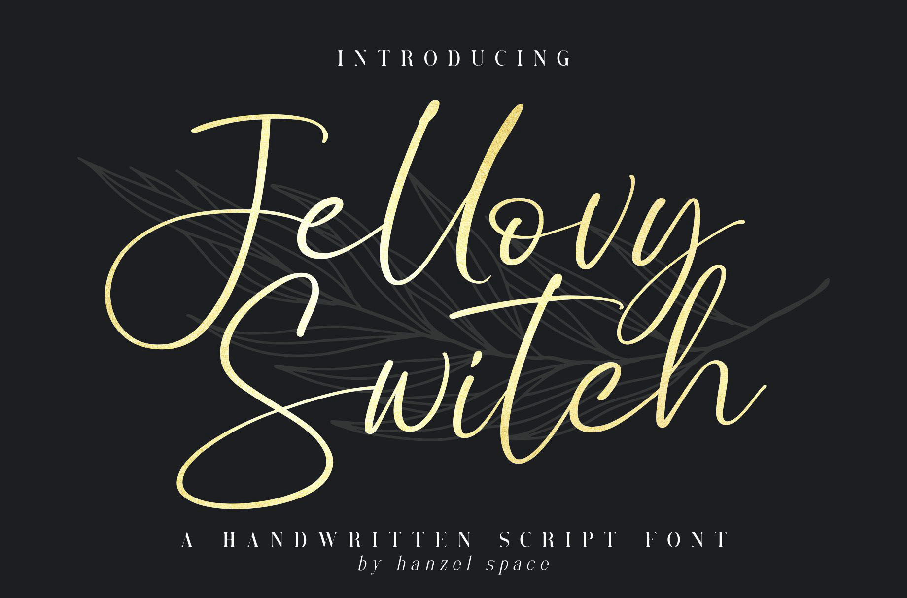 Jellovy Switch Font, Hanzel Studio