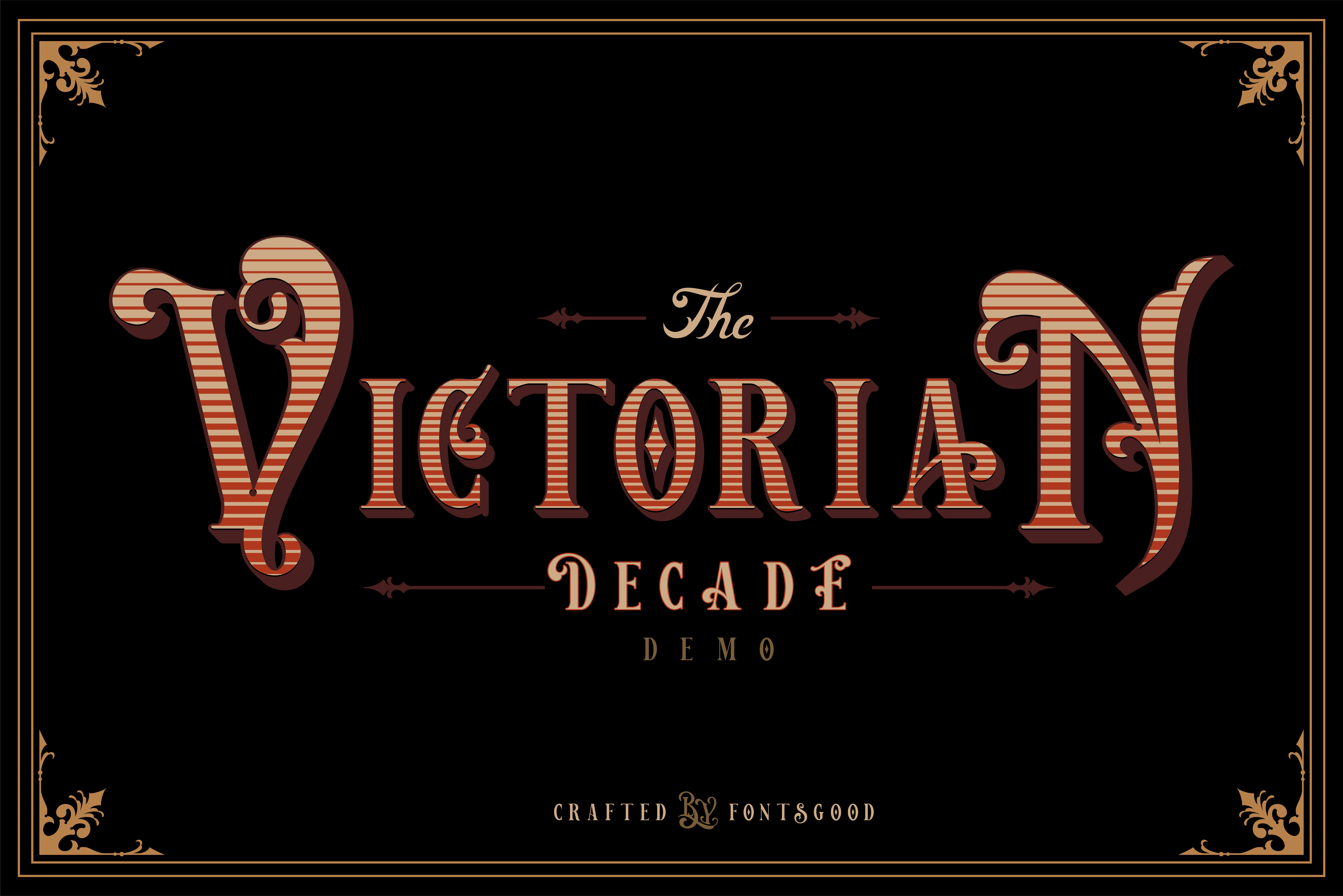 victorian lettering font