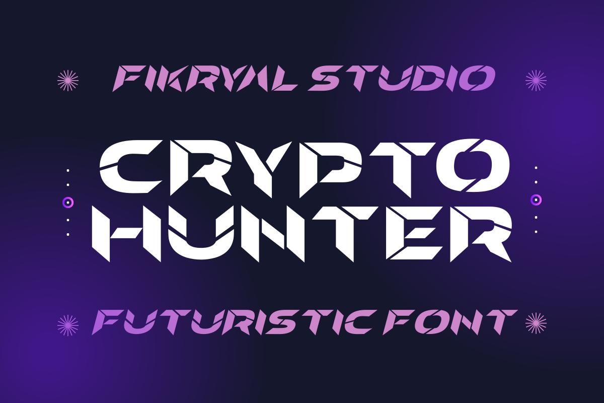 Crypto Hunter Font - Free Download