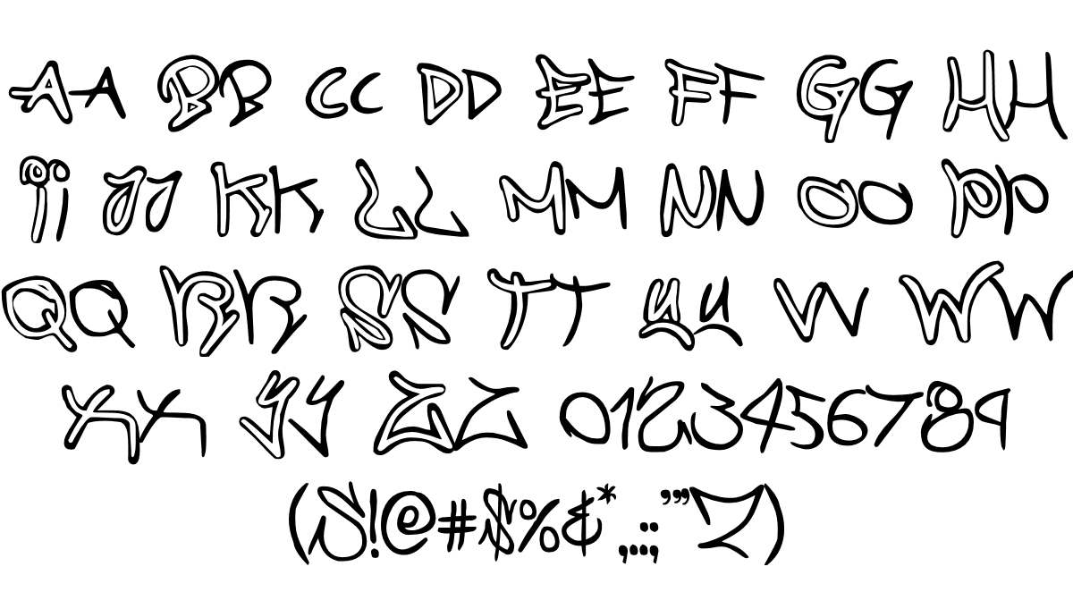 趣味 street fonts 趣味 street fonts Graffiti Street Font | Iconian Fonts