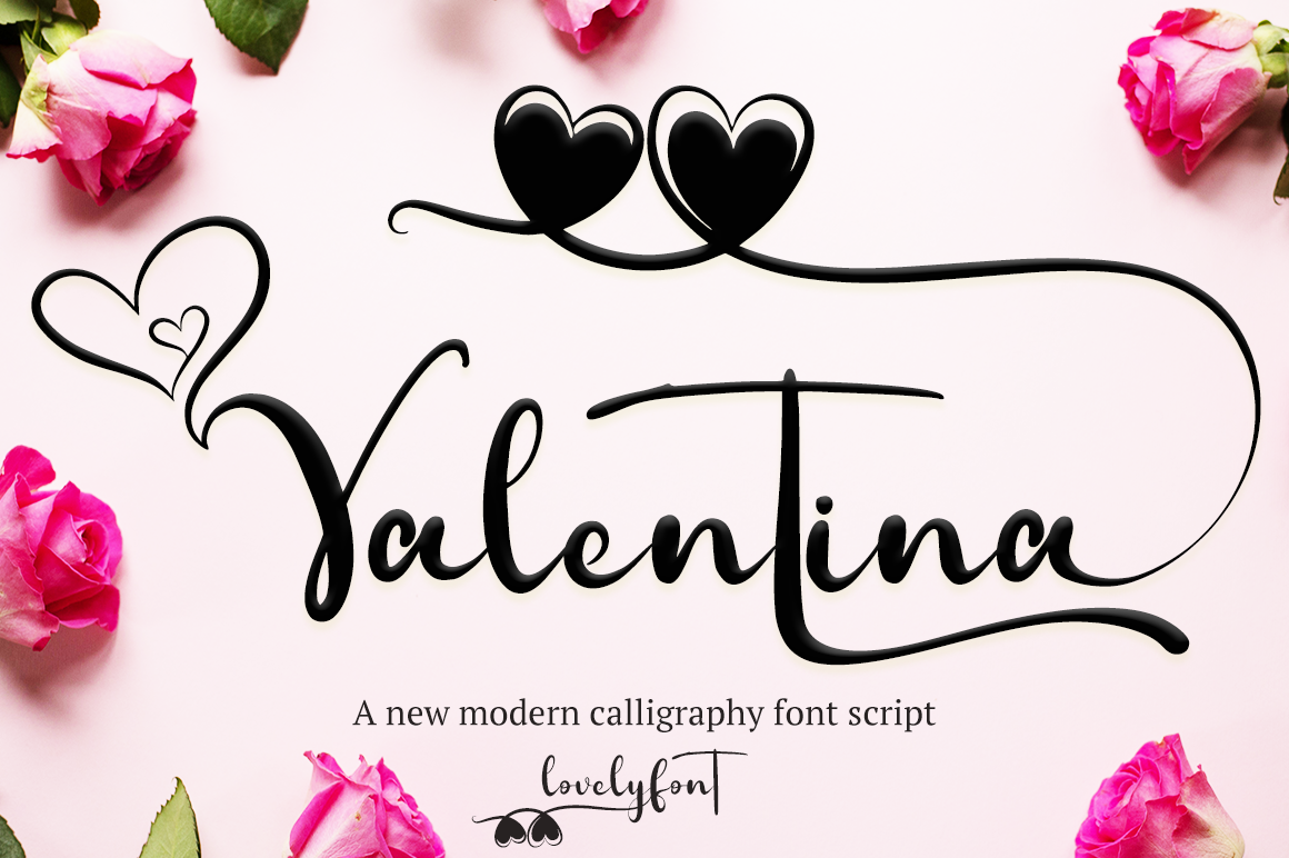 Valentina Font | cocodesign | FontSpace
