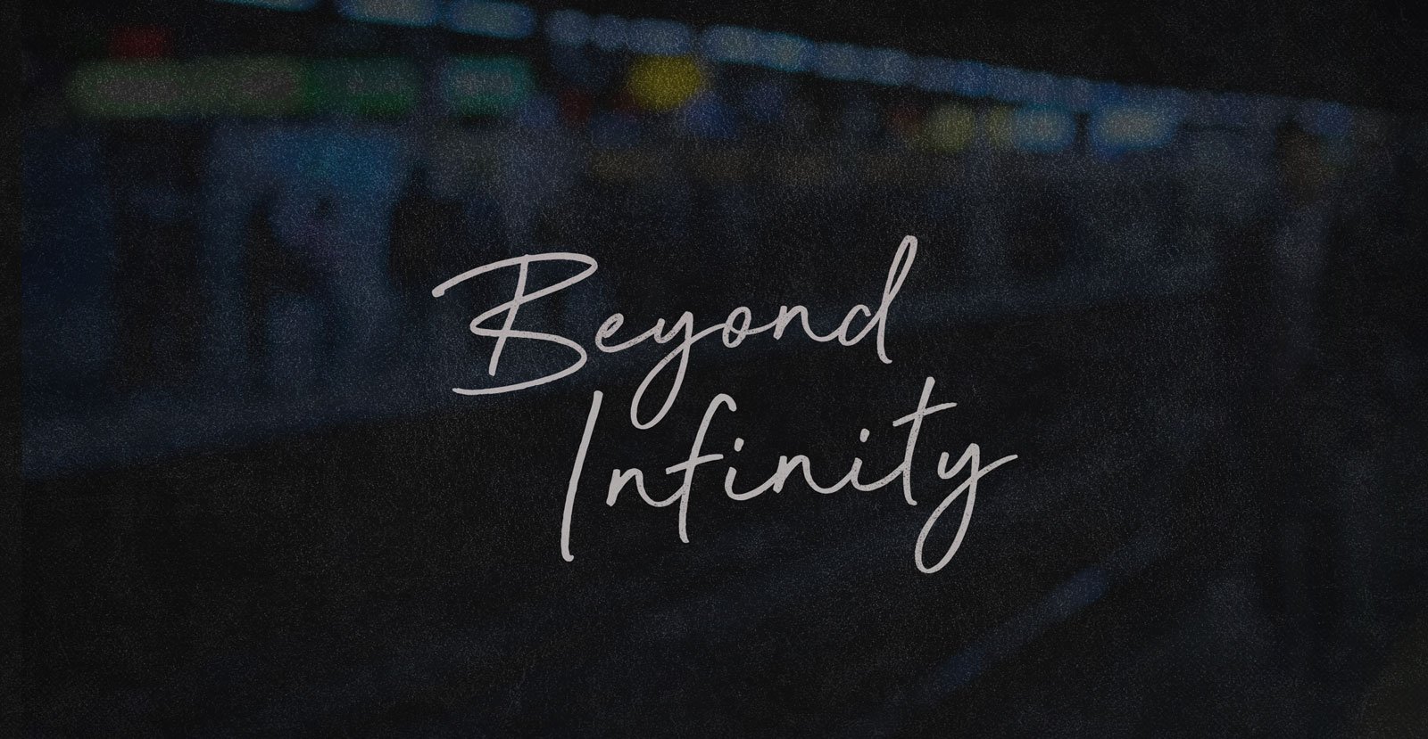 Beyond Infinity Font Blkbktyp Fontspace