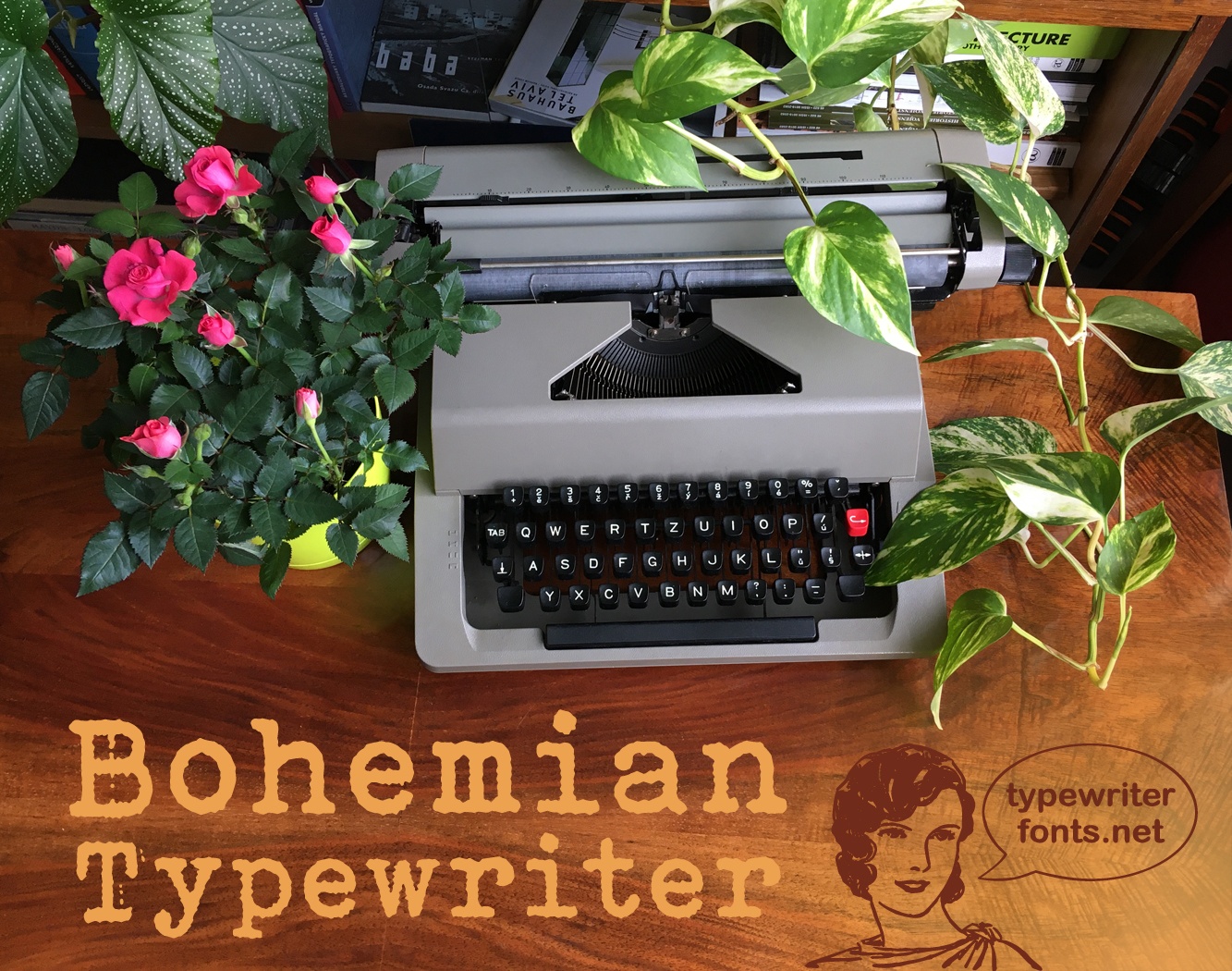 Bohemian typewriter Font | Lukas Krakora | FontSpace