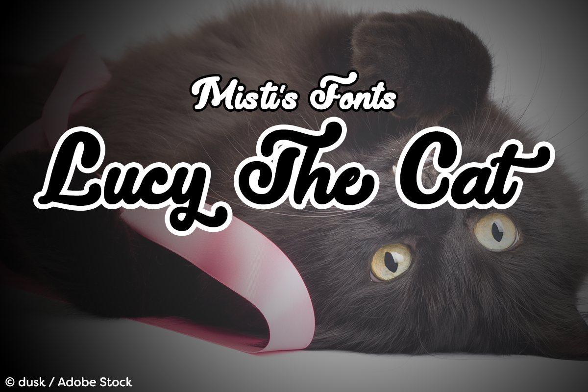 Lucy the Cat Font - Free Download