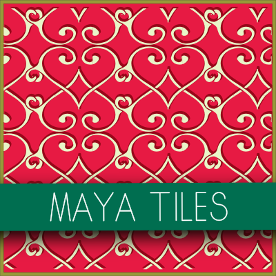 Maya Tiles Promo Font 